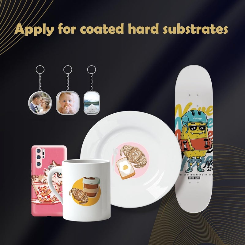 A-SUB Sublimation Paper 8.5x14 Inch-200 Sheets Heat Transfer Paper for Light Colored Fabric and Other Blanks, Works with Inkjet Printer and Sublimation Ink 125g - Image 5